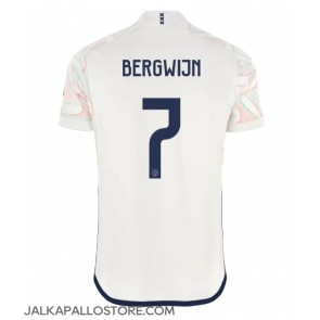 Ajax Steven Bergwijn #7 Vieraspaita 2023-24 Lyhythihainen